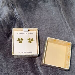 Charlotte & Lexi Sterling Silver Earrings NIB
